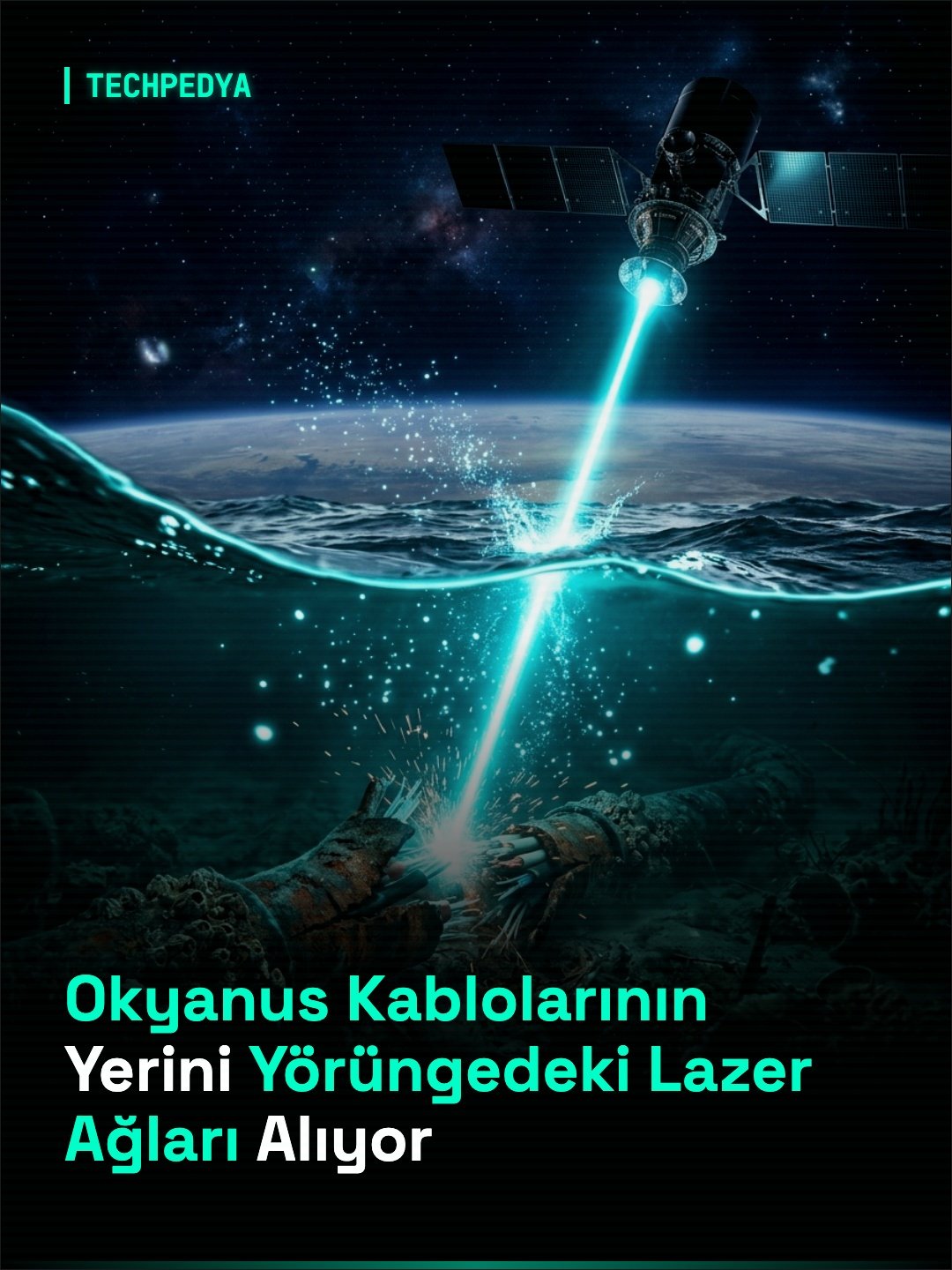 Okyanus Kablolarının Yerini Yörüngedeki Lazer Ağları Alıyor