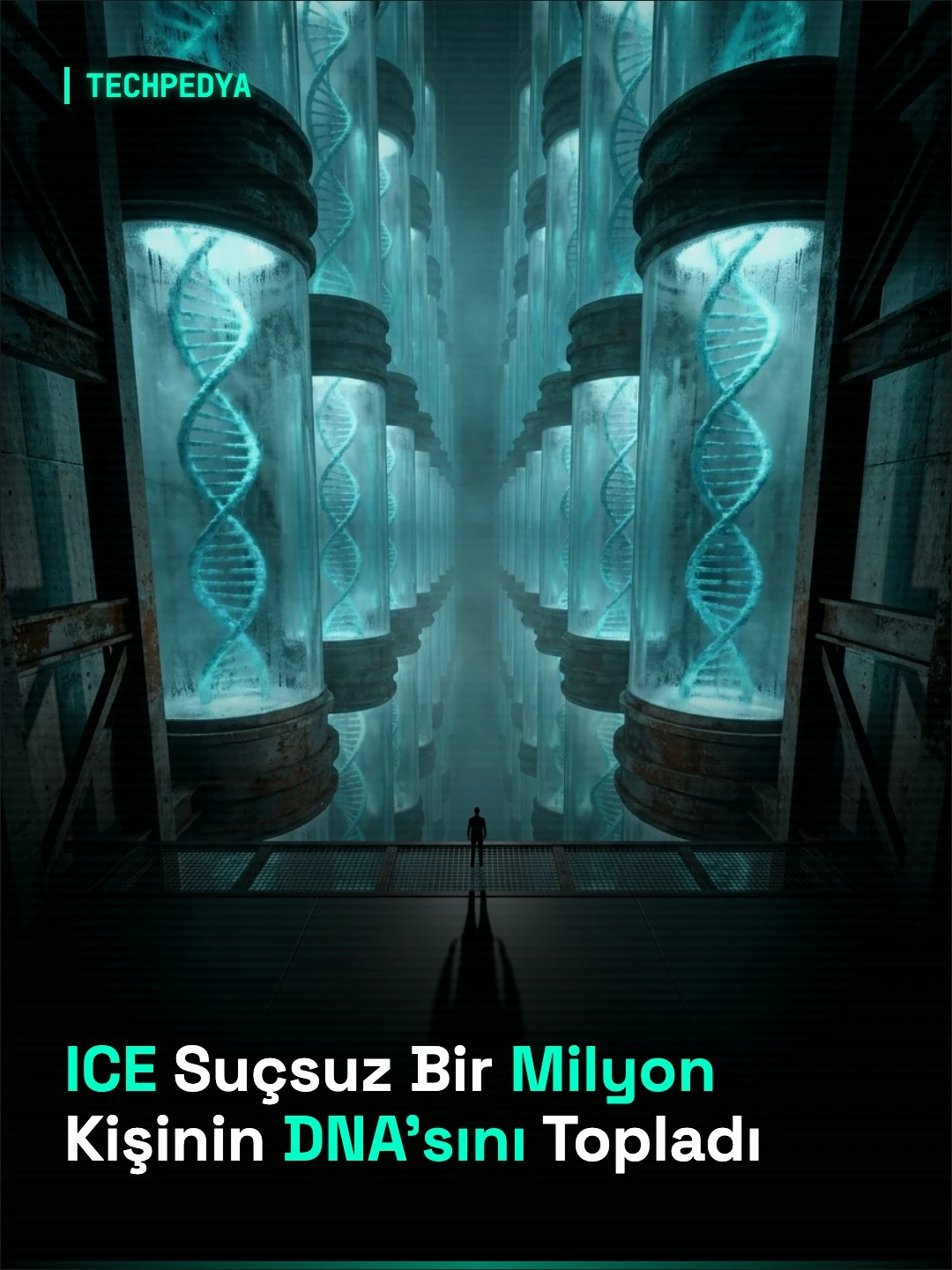 ICE Suçsuz Bir Milyon Kişinin DNA'sını Topladı