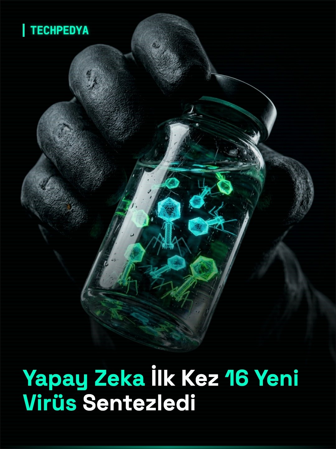 Yapay Zeka İlk Kez 16 Yeni Virüs Sentezledi