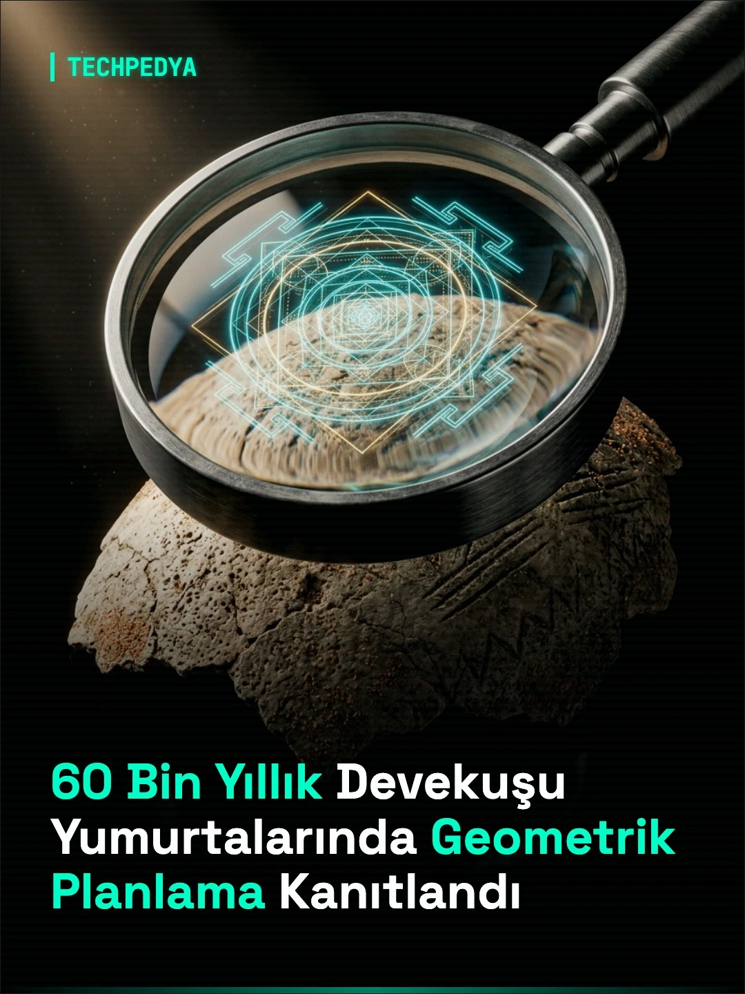 60 Bin Yıllık Devekuşu Yumurtalarında Geometrik Planlama Kanıtlandı