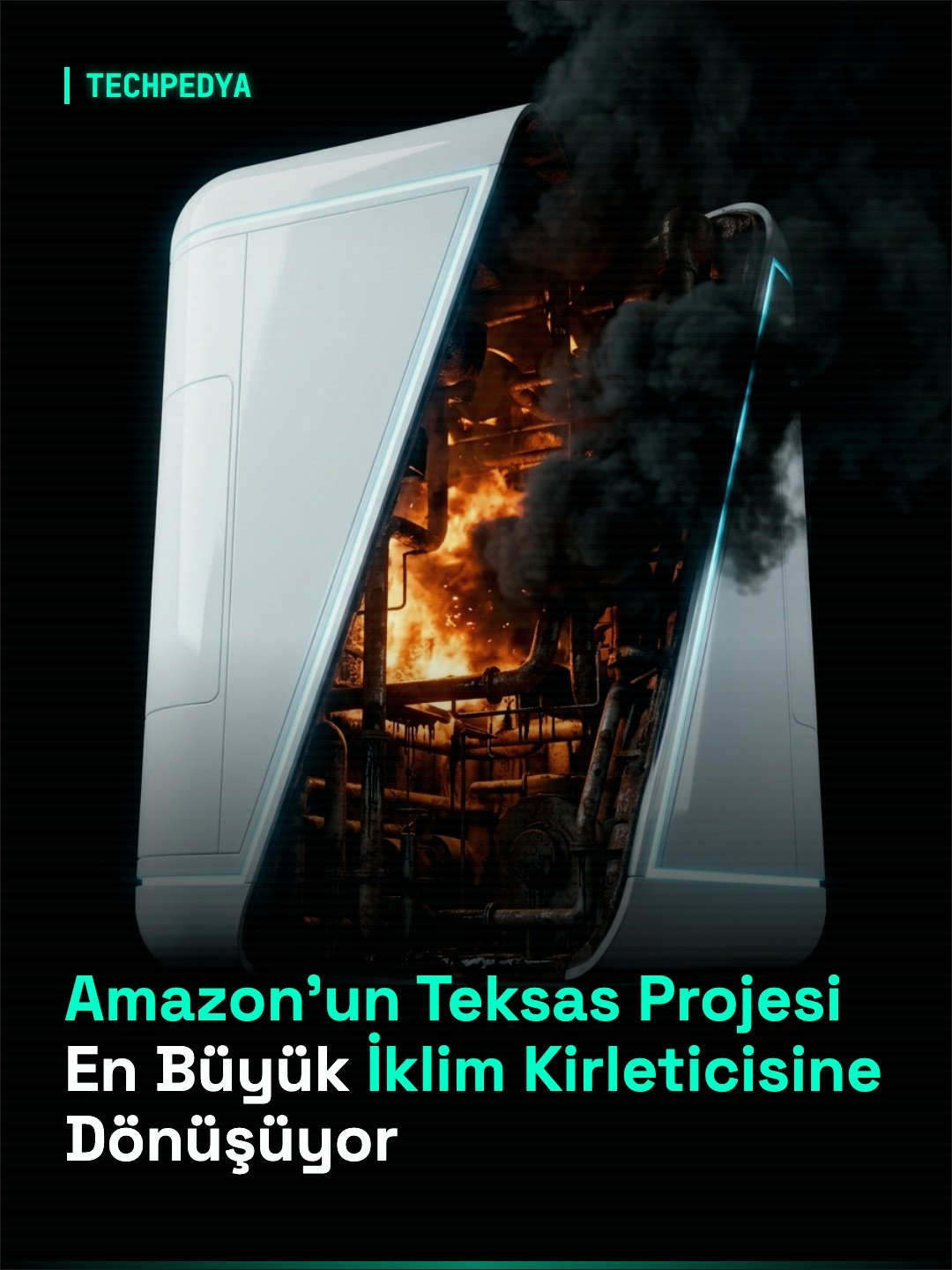 Amazon'un Teksas Projesi En Büyük İklim Kirleticisine Dönüşüyor