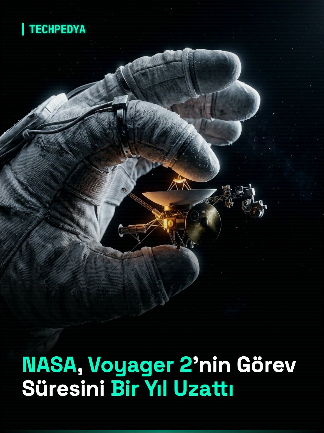 NASA, Voyager 2'nin Görev Süresini Bir Yıl Uzattı