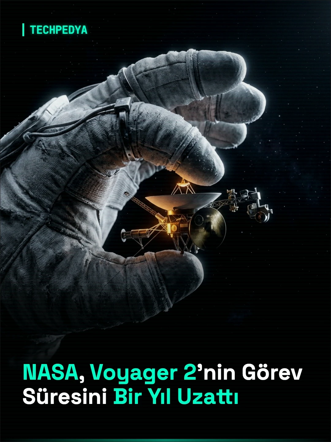 NASA, Voyager 2'nin Görev Süresini Bir Yıl Uzattı