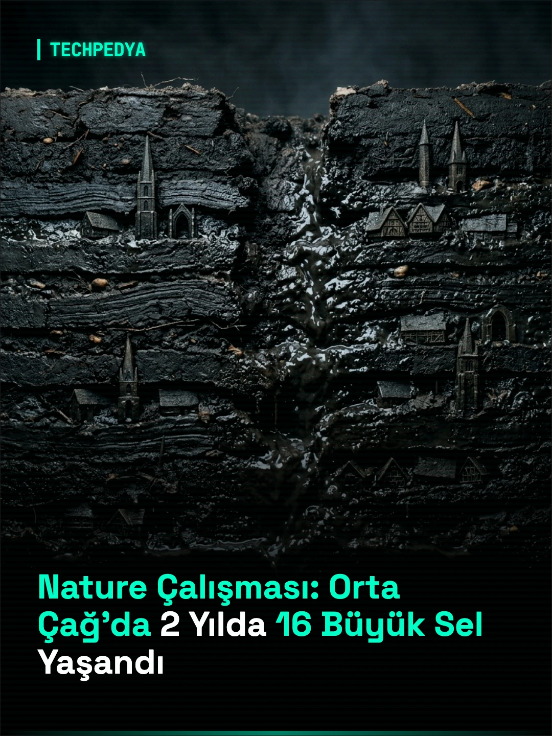 Nature Çalışması: Orta Çağ'da 2 Yılda 16 Büyük Sel Yaşandı