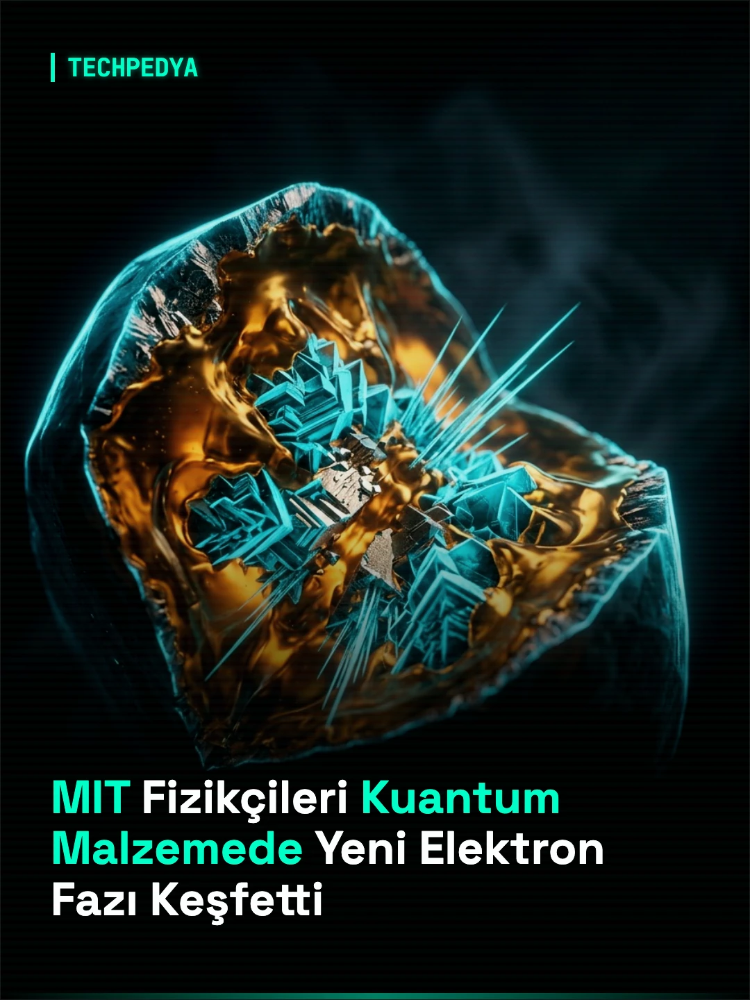 MIT Fizikçileri Kuantum Malzemede Yeni Elektron Fazı Keşfetti