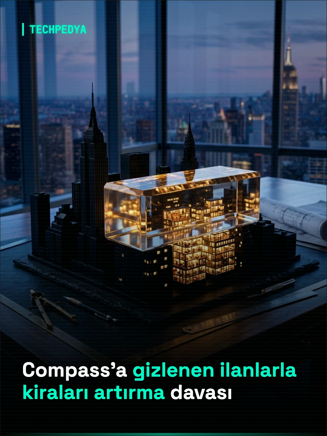 Compass'a Gizlenen İlanlarla Kiraları Artırma Davası Açılıyor