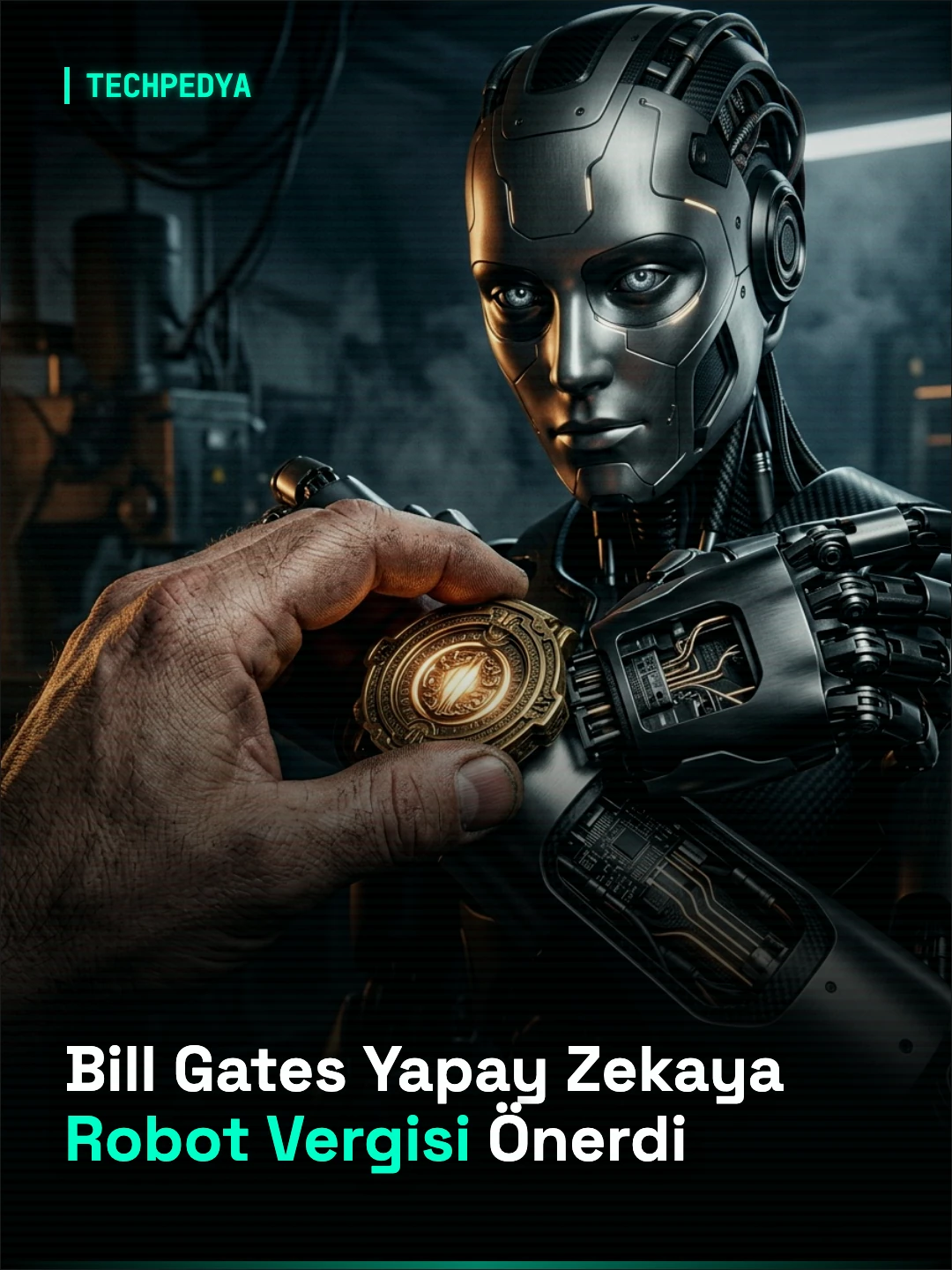 Bill Gates Yapay Zekaya Robot Vergisi Önerdi