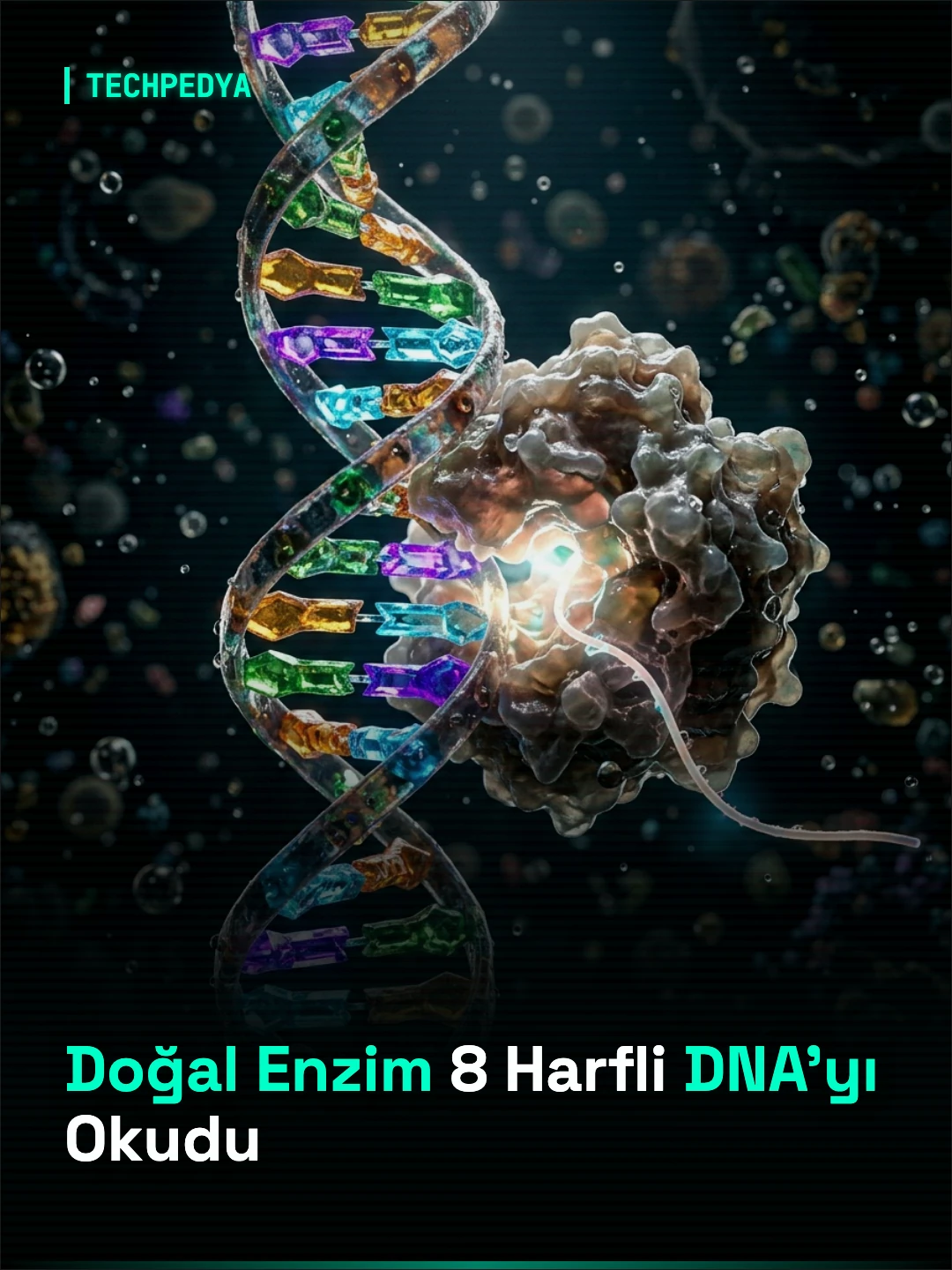 Doğal Enzim 8 Harfli DNA'yı Okudu