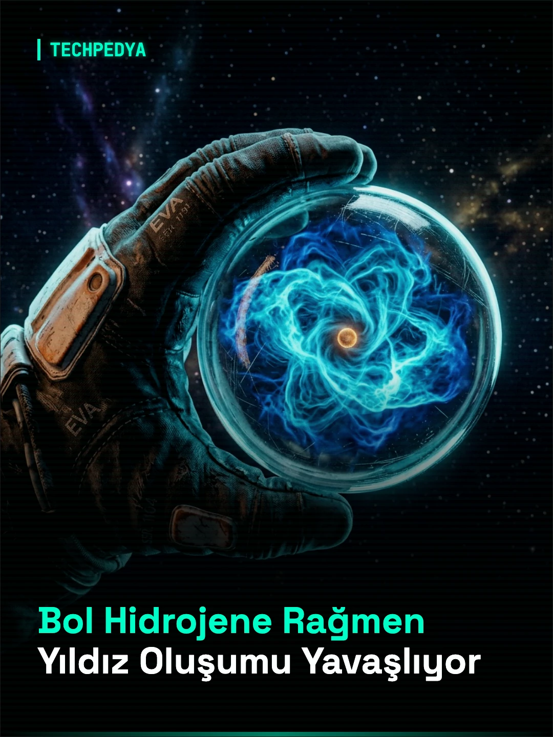 Bol Hidrojene Rağmen Yıldız Oluşumu Yavaşlıyor