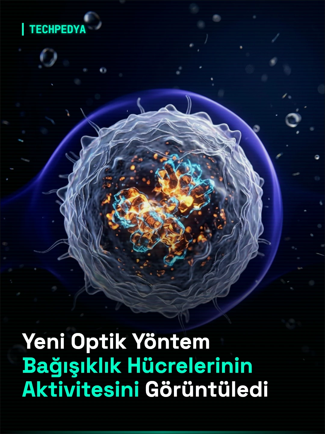 Yeni Optik Yöntem Bağışıklık Hücrelerinin Aktivitesini Görüntüledi