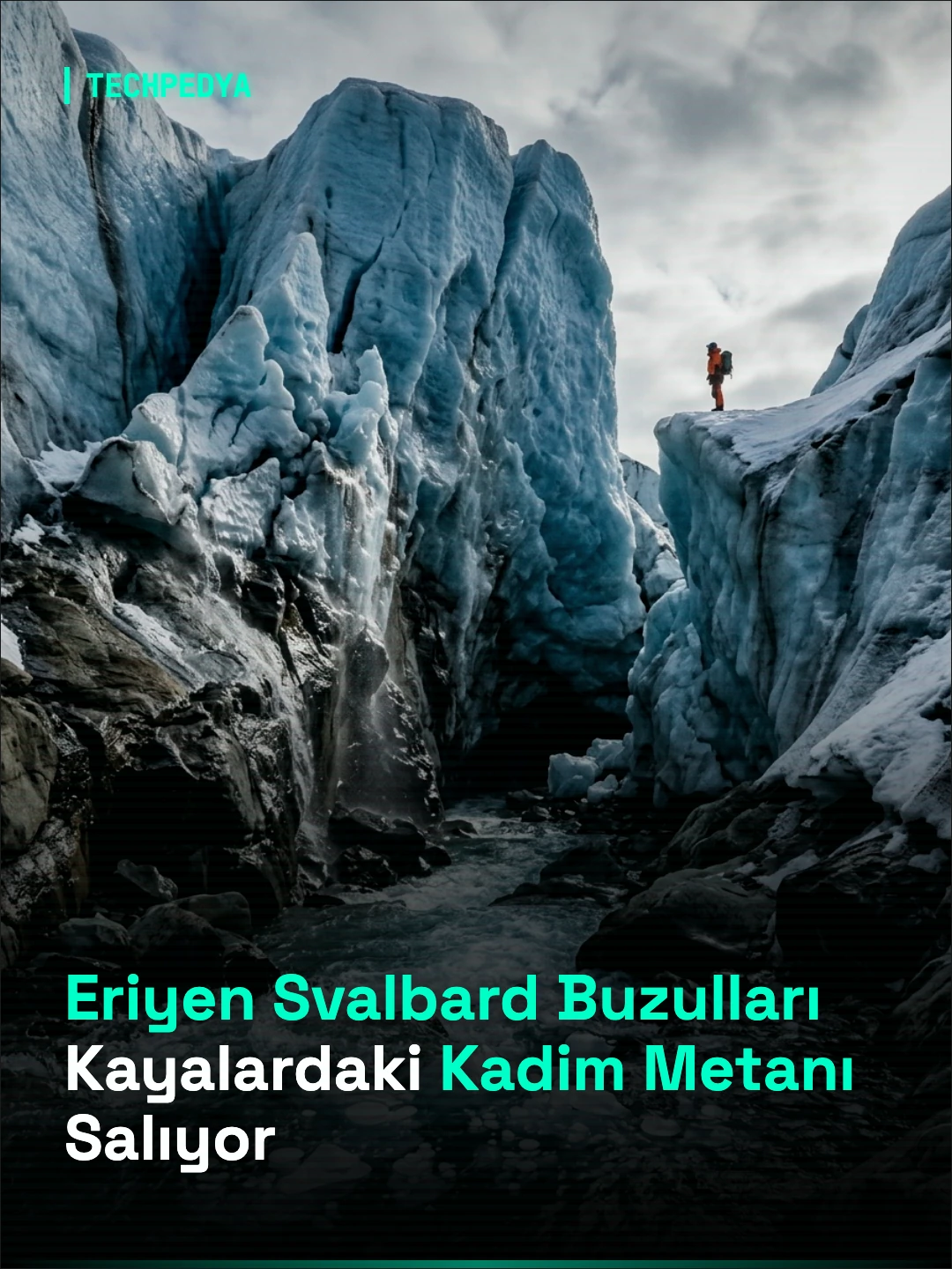 Eriyen Svalbard Buzulları Kayalardaki Kadim Metanı Salıyor