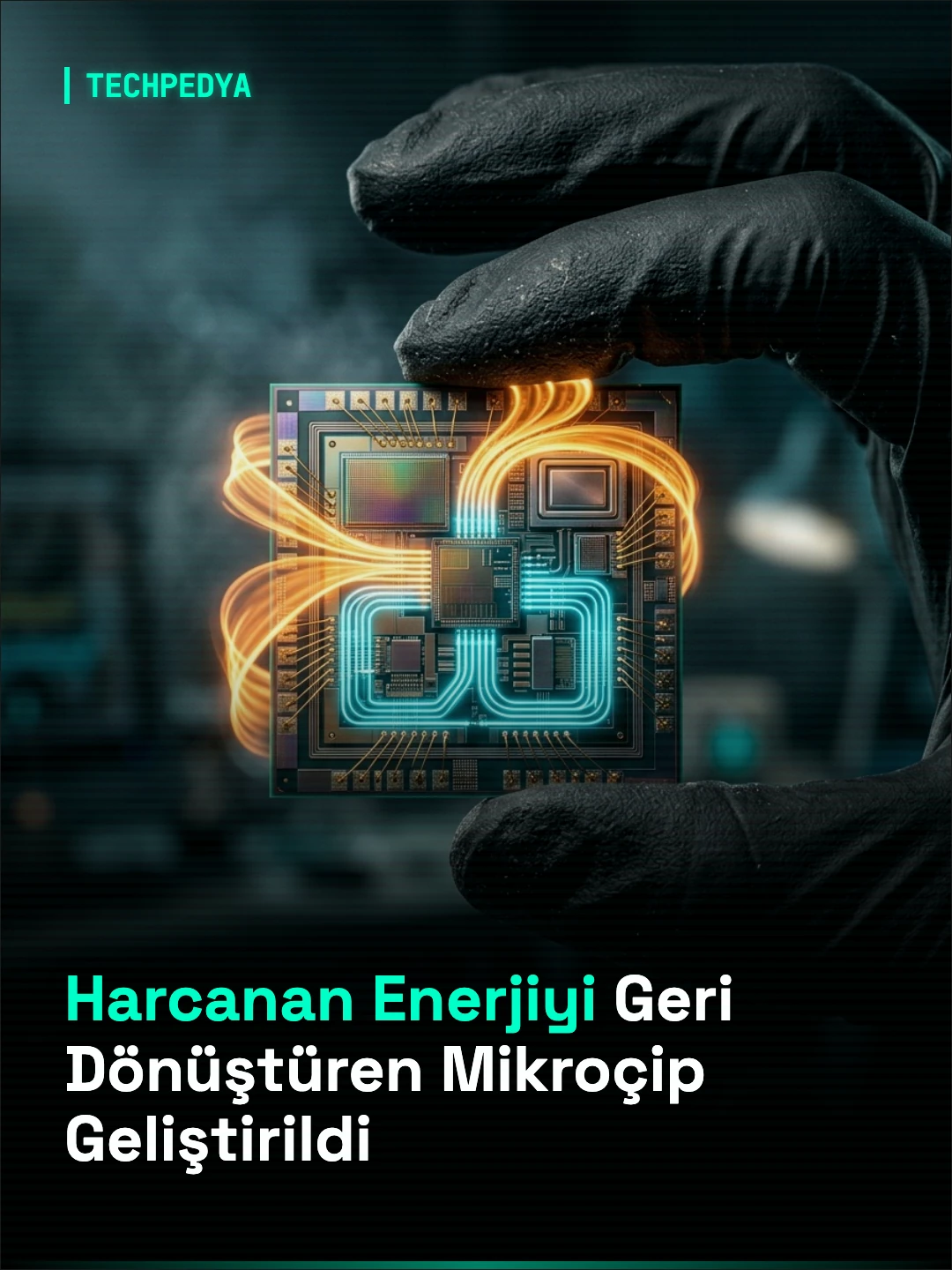 Harcanan Enerjiyi Geri Dönüştüren Mikroçip Geliştirildi