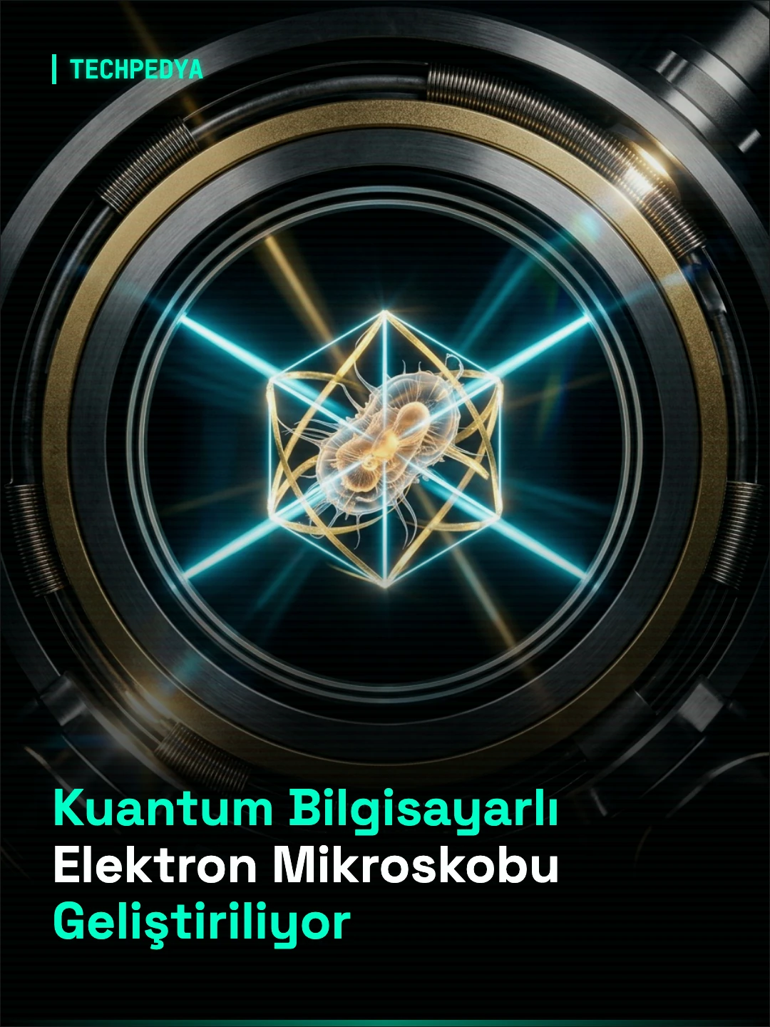 Kuantum Bilgisayarlı Elektron Mikroskobu Geliştiriliyor