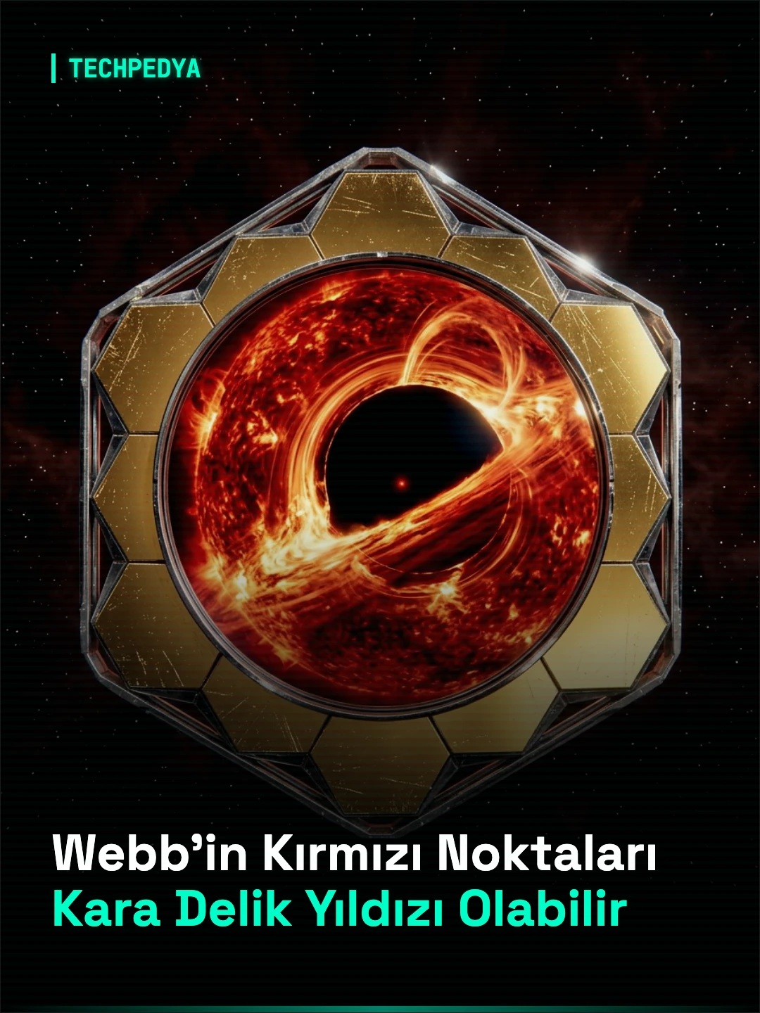 Webb'in Kırmızı Noktaları Kara Delik Yıldızı Olabilir