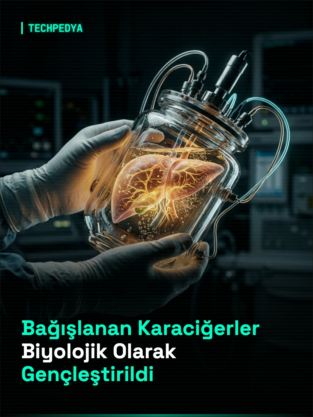 Bağışlanan Karaciğerler Biyolojik Olarak Gençleştirildi