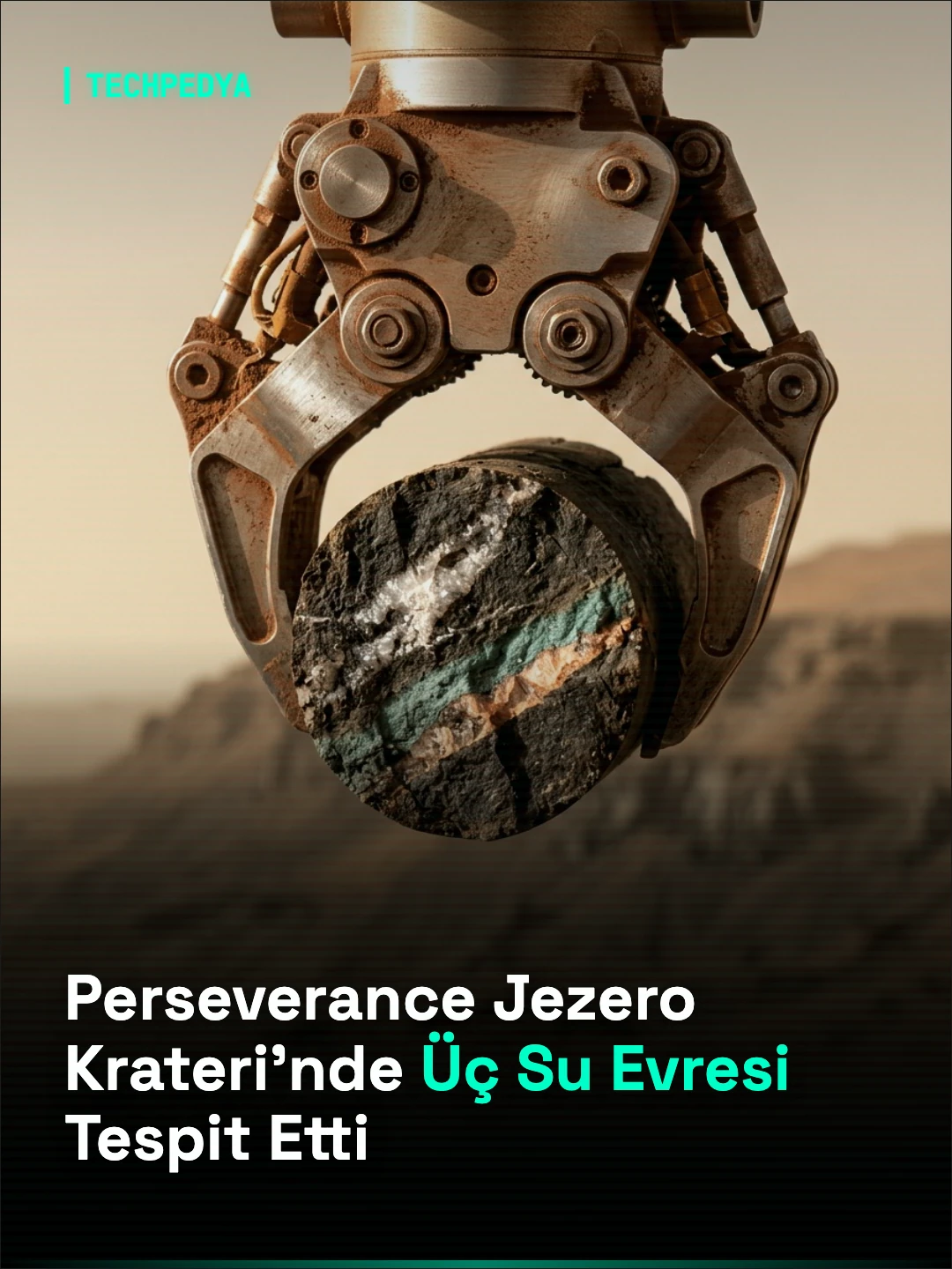 Perseverance, Mars'taki Jezero Krateri'nde Üç Ayrı Döneme Ait Su Aktivitesinin İzlerini Buldu