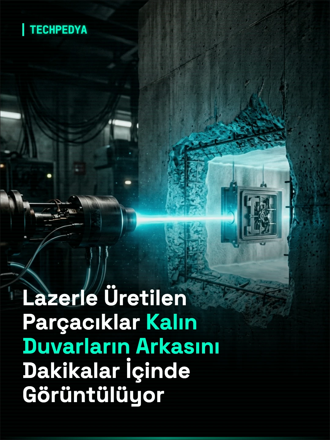 Lazerle Üretilen Yüksek Enerjili Müonlar, Kalın Duvarların Ardındaki Yapıları Dakikalar İçinde Görüntülüyor