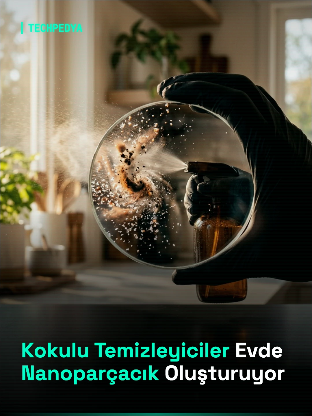 Kokulu Temizleyiciler Evde Nanoparçacık Oluşturuyor
