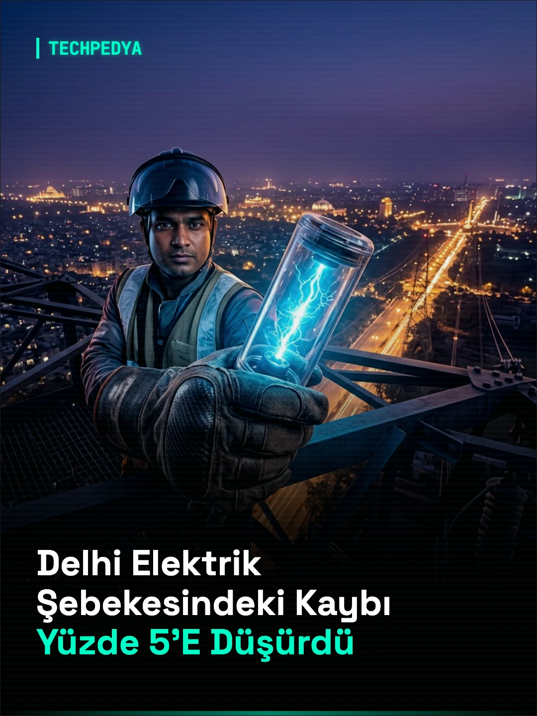 Delhi Elektrik Şebekesindeki Kayıpları Yüzde 50'Den Yüzde 5'E Düşürdü