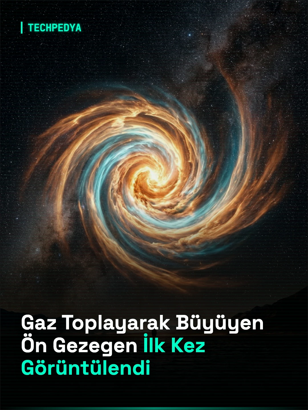 Çevresindeki Gazı Toplayarak Büyüyen Ön Gezegen İlk Kez Doğrudan Görüntülendi