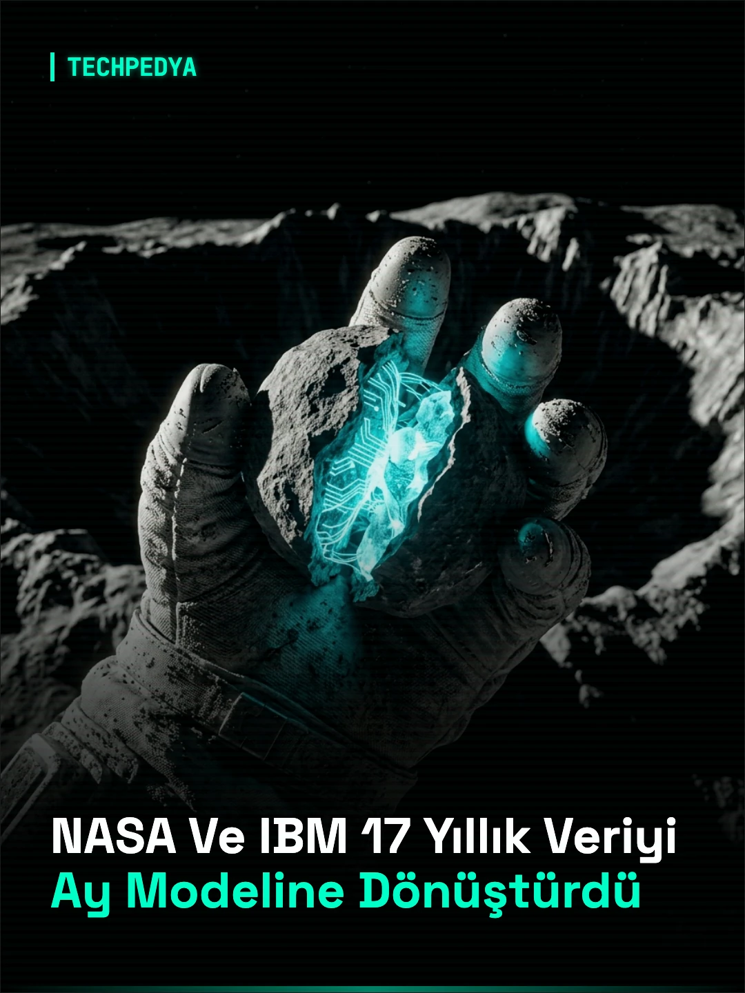 NASA Ve IBM 17 Yıllık Ay Verilerini Açık Kaynaklı Modele Dönüştürdü