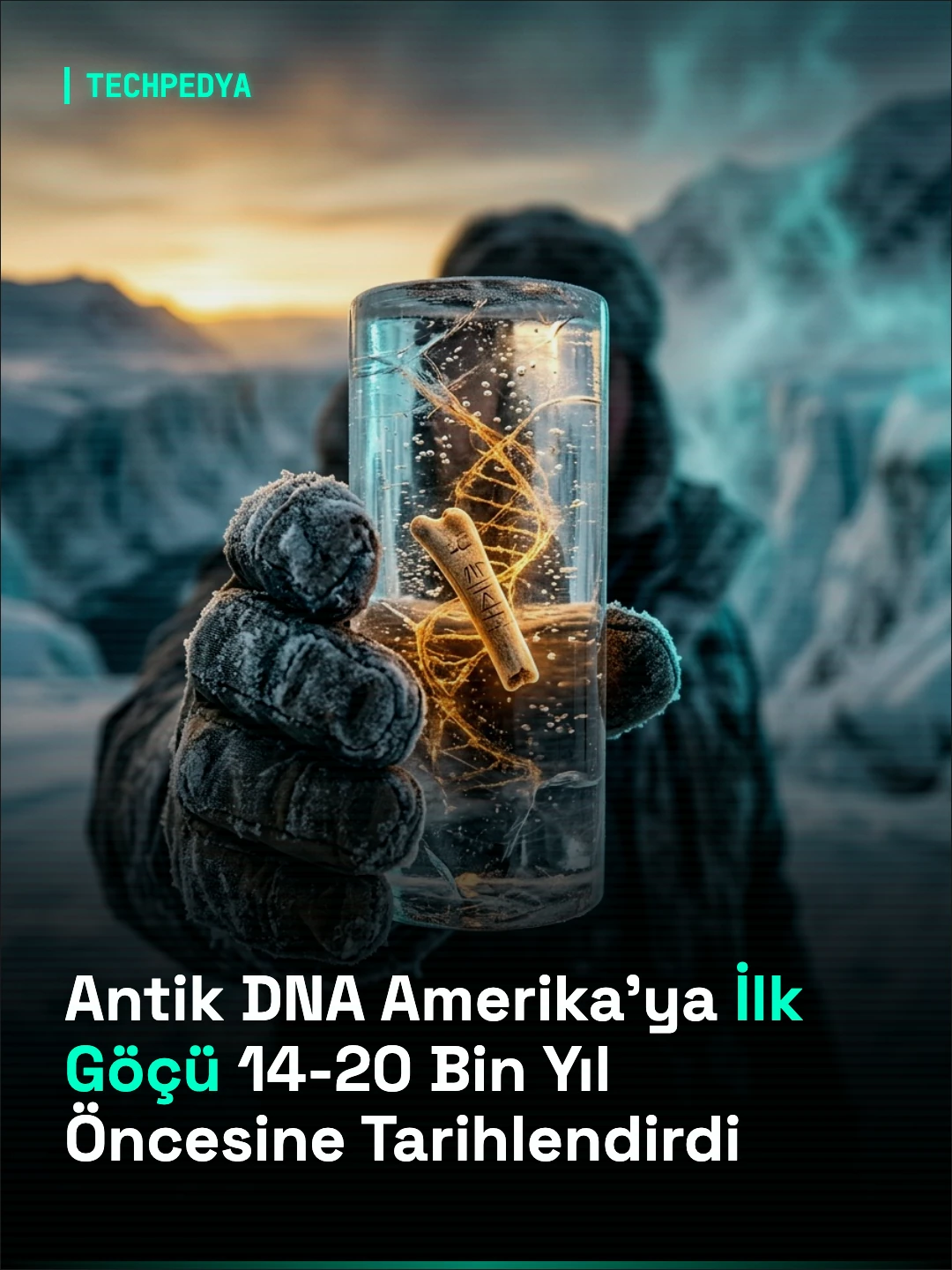 Antik DNA Verileri Amerika'ya İlk Göçü 14-20 Bin Yıl Öncesine Tarihlendiriyor